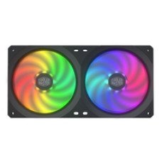 Ventola per case MasterFan SF240R ARGB 240x120x25 4-Pin (PWM) 3-Pin ARGB controller incluso