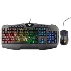 Combo Tastiera e Mouse T20 -  Membrana, RGB, Multimediale, Mouse con software, RGB, Sensore P3212