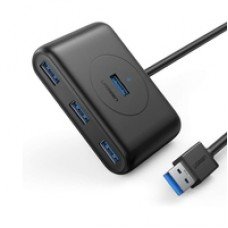 UGREEN HUB USB 3.0, 0.5m (Black)