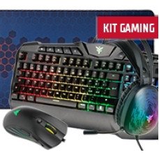 Kit Gaming - Tastiera e Mouse T20 + Mouse Pad XXL E1 + Cuffie H420