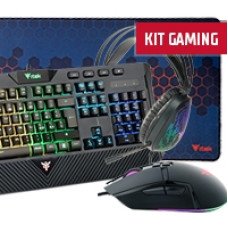 Kit Gaming - Tastiera Q11 + Mouse G51 + Mouse Pad XXL E1 + Cuffie H420