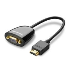 UGREEN Converter HDMI a VGA senza audio (Black)